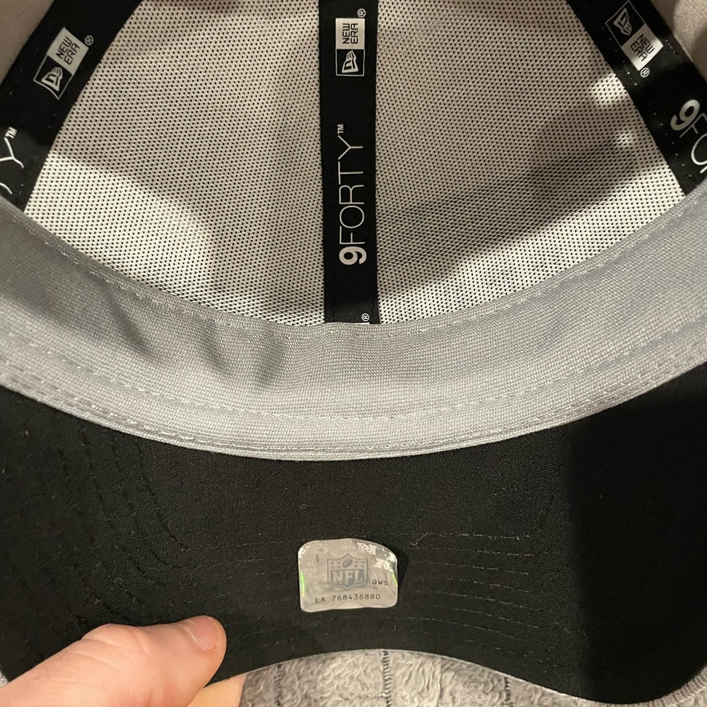 Cincinnati Bengals New Era Gray and Black AFC Champions Cap New!!! - Picture 5 of 7